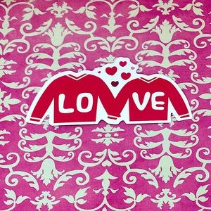 Couples Sweaters Love Cute Lovey Sweetheart Love You Valentines Sweet Sticker
